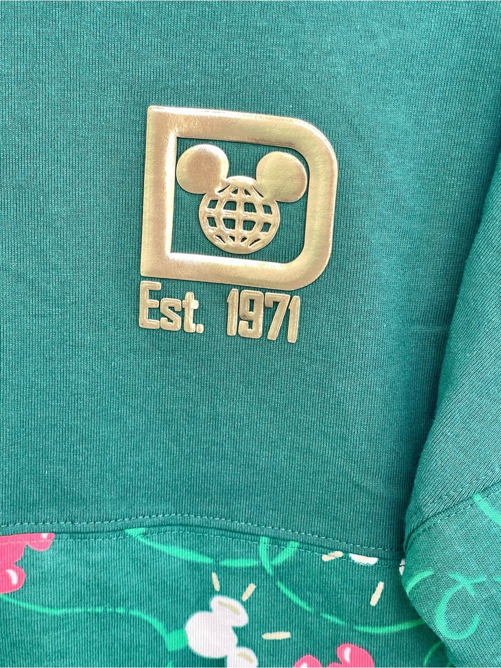 Disney Parks Walt Disney World Mickey Mouse Icon Holiday Lights Spirit Jersey XS - Picture 4 of 6